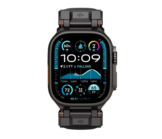 Spigen Durapro Armor Apple Watch (44 / 45 / 46 / 49 Mm) Black Editi - 1346606 - zdjęcie 3